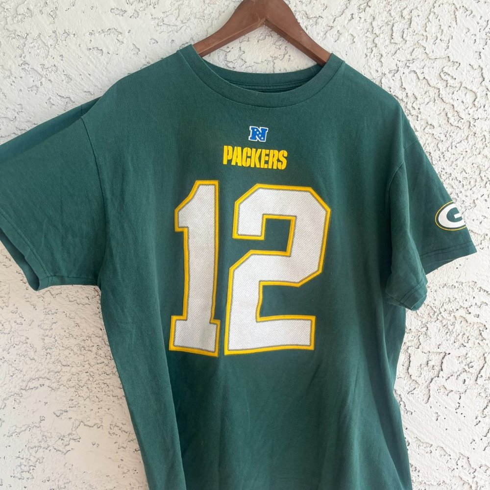 AARON RODGERS GREEN BAY PACKERS T-Shirt Men's Large - Picture 5 of 6